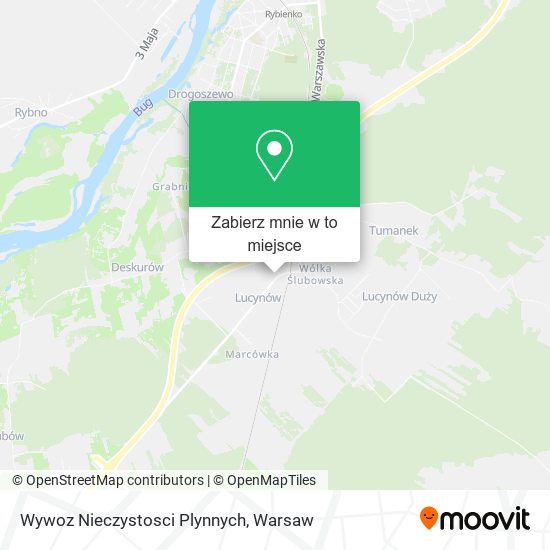 Mapa Wywoz Nieczystosci Plynnych