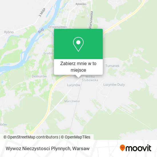 Mapa Wywoz Nieczystosci Plynnych
