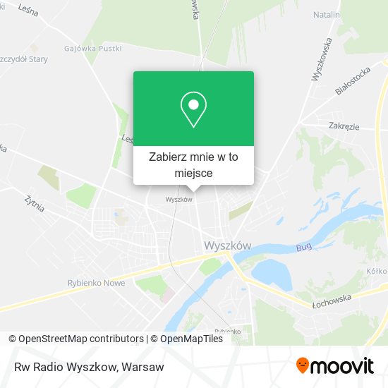 Mapa Rw Radio Wyszkow