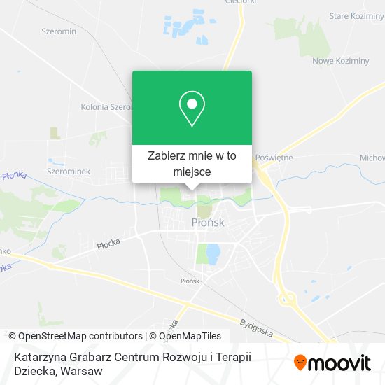 Mapa Katarzyna Grabarz Centrum Rozwoju i Terapii Dziecka