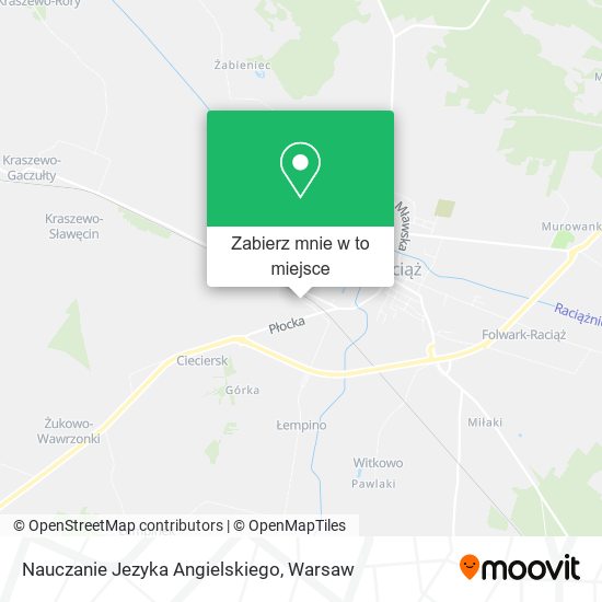 Mapa Nauczanie Jezyka Angielskiego