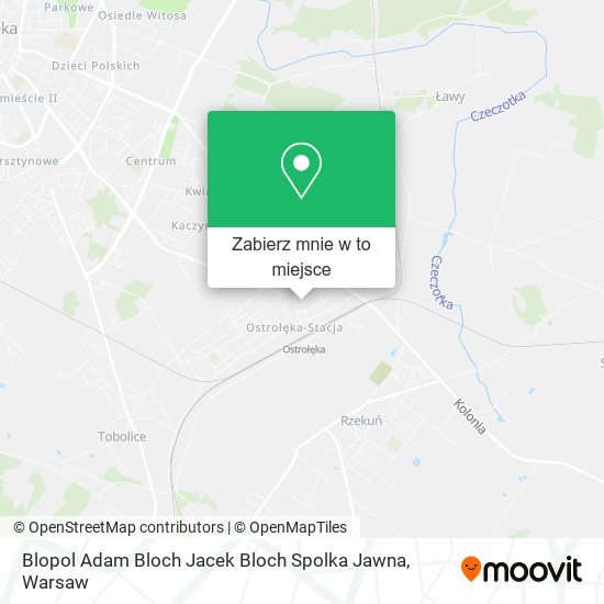 Mapa Blopol Adam Bloch Jacek Bloch Spolka Jawna