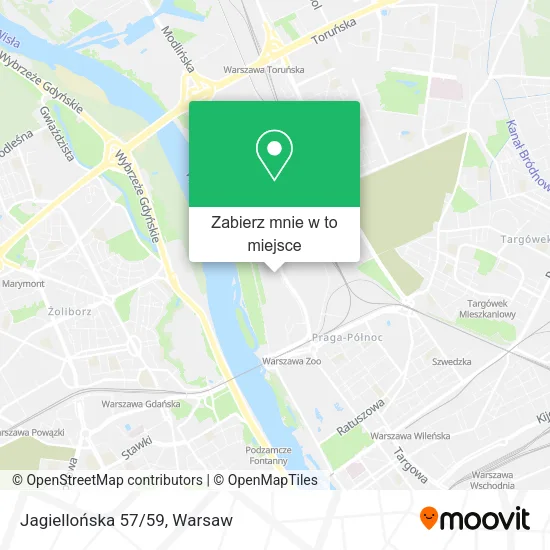 Mapa Jagiellońska 57/59