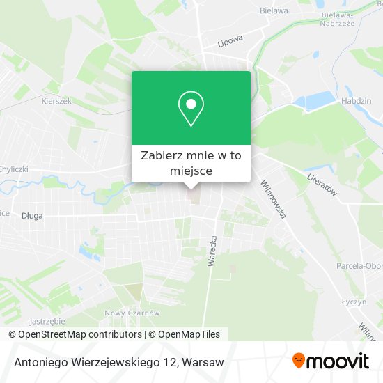 Mapa Antoniego Wierzejewskiego 12