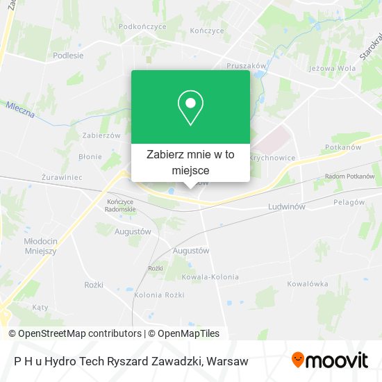 Mapa P H u Hydro Tech Ryszard Zawadzki