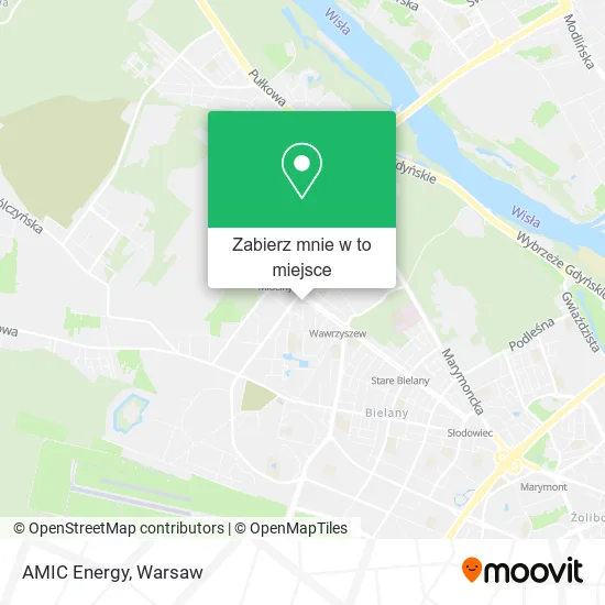 Mapa AMIC Energy
