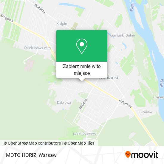 Mapa MOTO HORIZ