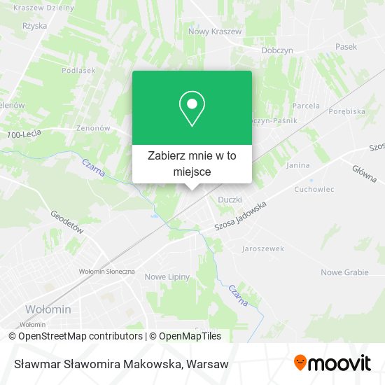 Mapa Sławmar Sławomira Makowska