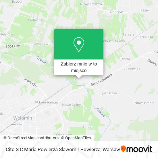 Mapa Cito S C Maria Powierza Slawomir Powierza