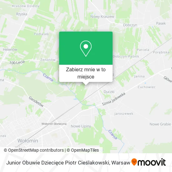 Mapa Junior Obuwie Dziecięce Piotr Cieślakowski