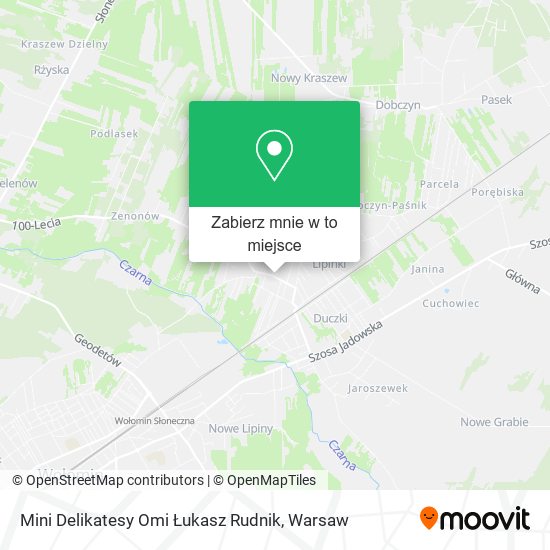 Mapa Mini Delikatesy Omi Łukasz Rudnik