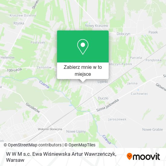 Mapa W W M s.c. Ewa Wiśniewska Artur Wawrzeńczyk