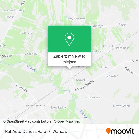 Mapa Raf Auto Dariusz Rafalik