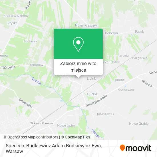 Mapa Spec s.c. Budkiewicz Adam Budkiewicz Ewa