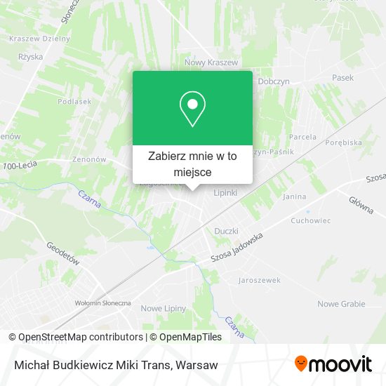 Mapa Michał Budkiewicz Miki Trans