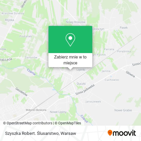 Mapa Szyszka Robert. Ślusarstwo