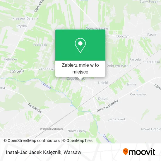 Mapa Instal-Jac Jacek Księżnik