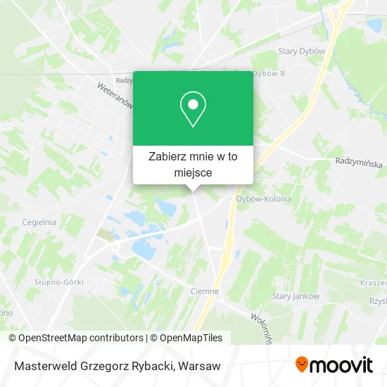 Mapa Masterweld Grzegorz Rybacki