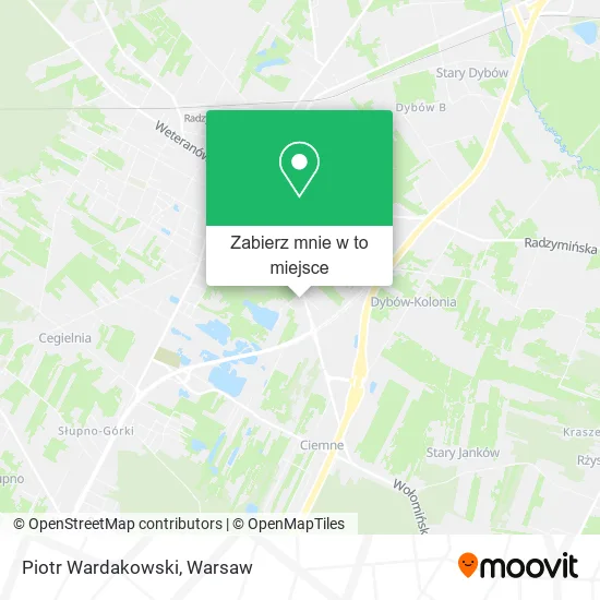 Mapa Piotr Wardakowski