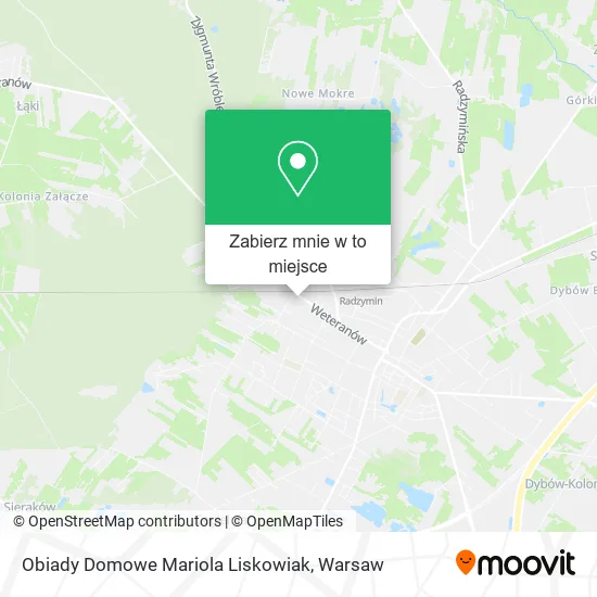 Mapa Obiady Domowe Mariola Liskowiak