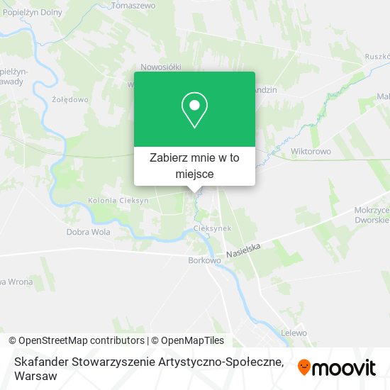 Mapa Skafander Stowarzyszenie Artystyczno-Społeczne