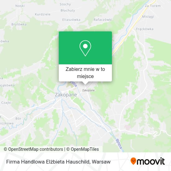 Mapa Firma Handlowa Elżbieta Hauschild