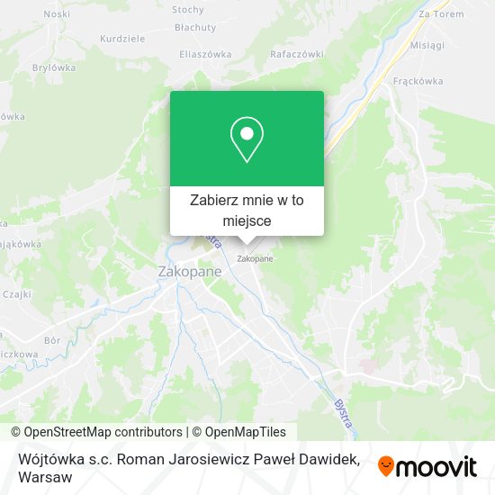 Mapa Wójtówka s.c. Roman Jarosiewicz Paweł Dawidek