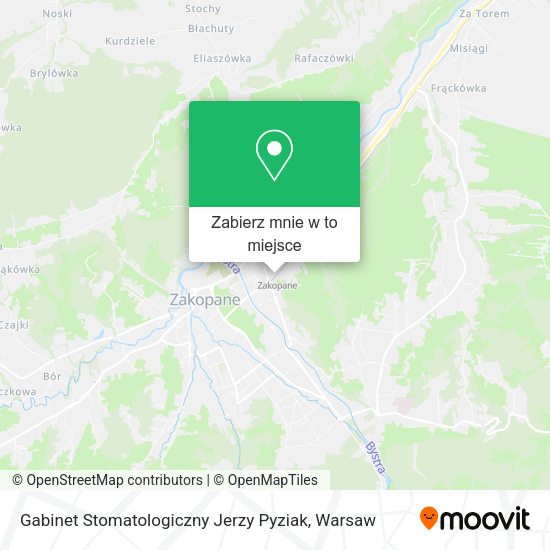 Mapa Gabinet Stomatologiczny Jerzy Pyziak