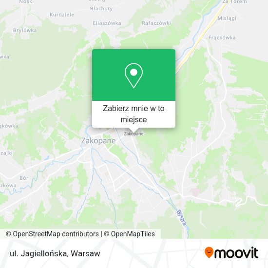 Mapa ul. Jagiellońska