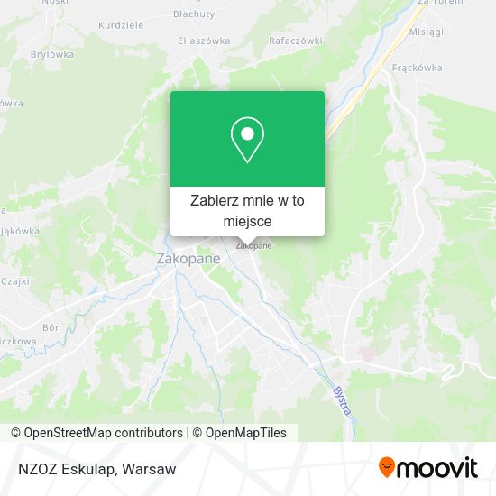 Mapa NZOZ Eskulap