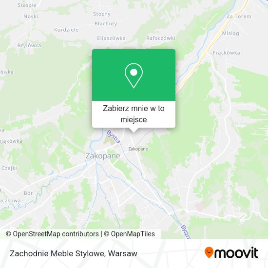 Mapa Zachodnie Meble Stylowe