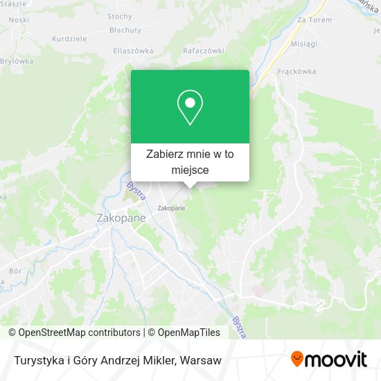 Mapa Turystyka i Góry Andrzej Mikler