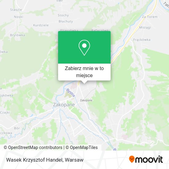 Mapa Wasek Krzysztof Handel