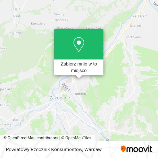 Mapa Powiatowy Rzecznik Konsumentów