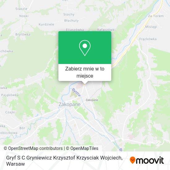 Mapa Gryf S C Gryniewicz Krzysztof Krzysciak Wojciech