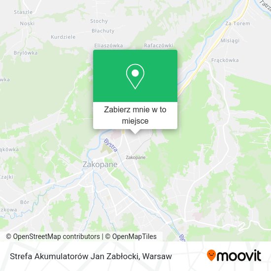 Mapa Strefa Akumulatorów Jan Zabłocki