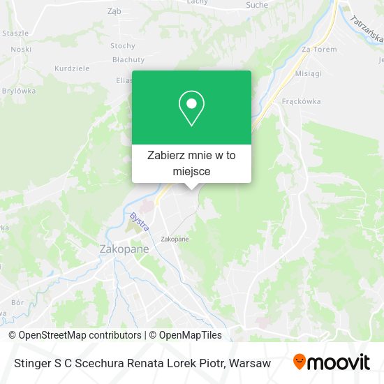 Mapa Stinger S C Scechura Renata Lorek Piotr