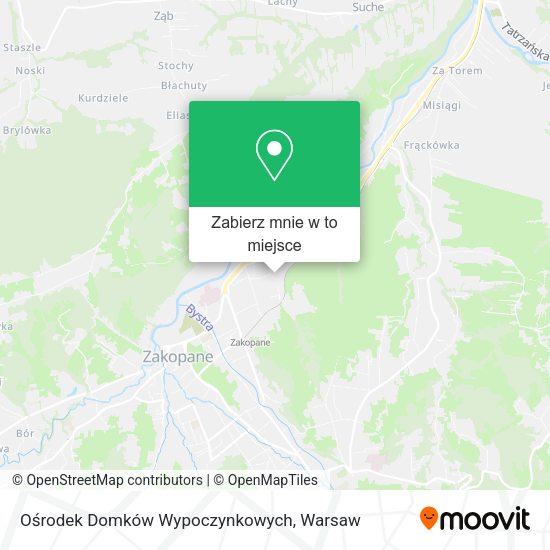 Mapa Ośrodek Domków Wypoczynkowych