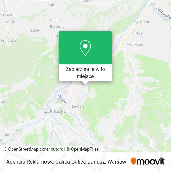 Mapa Agencja Reklamowa Galica Galica Dariusz