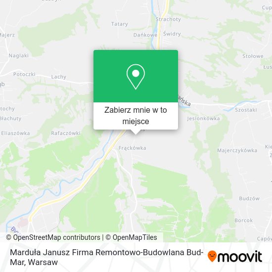 Mapa Marduła Janusz Firma Remontowo-Budowlana Bud-Mar