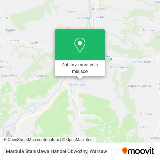 Mapa Marduła Stanisława Handel Obwoźny