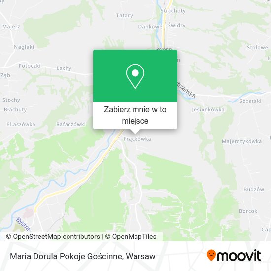 Mapa Maria Dorula Pokoje Gościnne