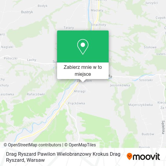 Mapa Drag Ryszard Pawilon Wielobranzowy Krokus Drag Ryszard