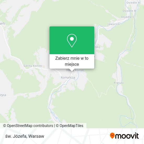 Mapa św. Józefa