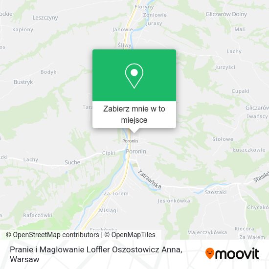 Mapa Pranie i Maglowanie Loffler Oszostowicz Anna