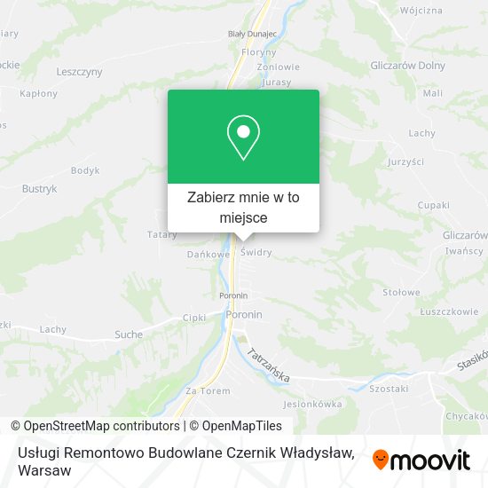 Mapa Usługi Remontowo Budowlane Czernik Władysław