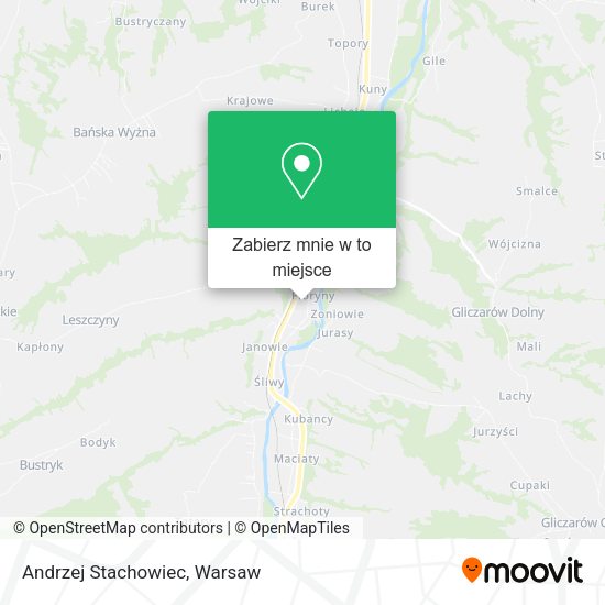 Mapa Andrzej Stachowiec