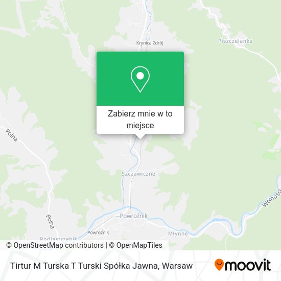 Mapa Tirtur M Turska T Turski Spółka Jawna