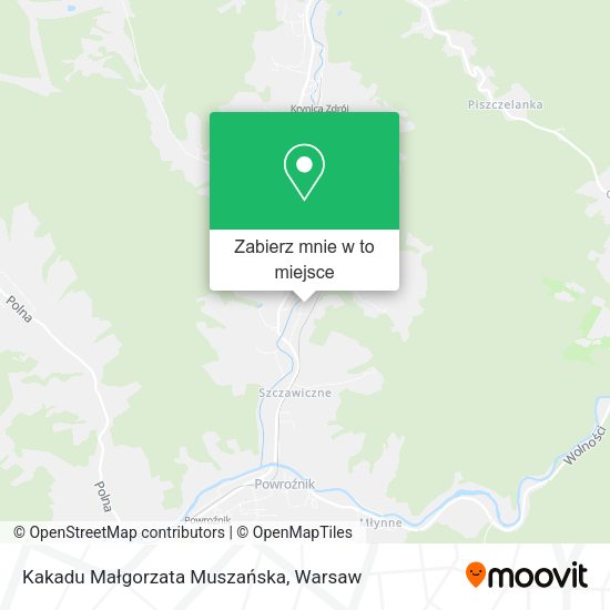 Mapa Kakadu Małgorzata Muszańska