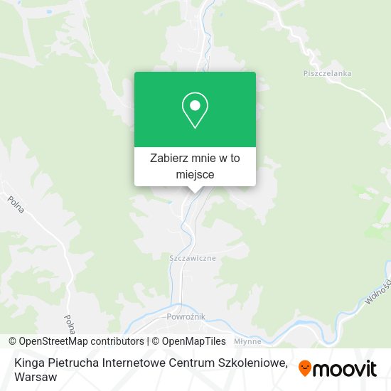 Mapa Kinga Pietrucha Internetowe Centrum Szkoleniowe